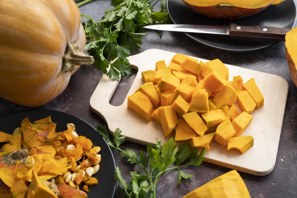 calabaza que se puede utilizar en lugar de mantequilla