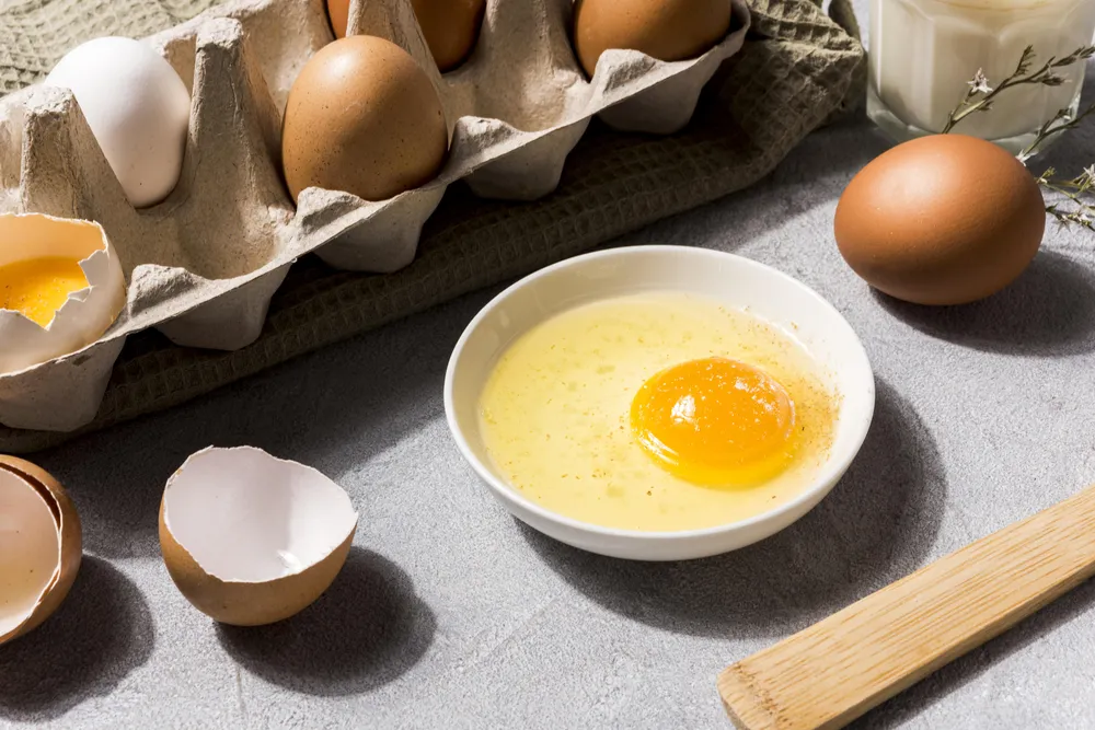 huevos de gallina en la dieta