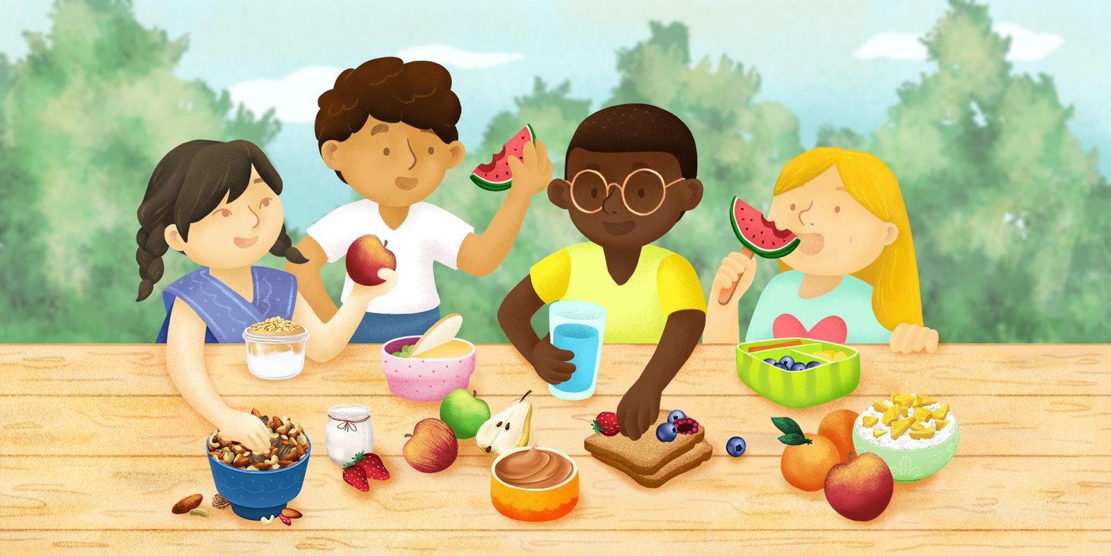 10 ideas de meriendas saludables para tus hijos