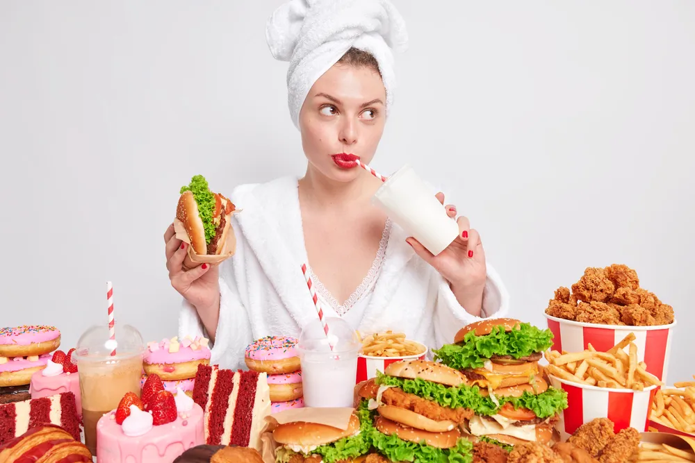 a la mujer le gustaría reducir la sensación de hambre