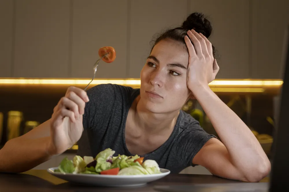 la mujer se pregunta qué reduce el apetito