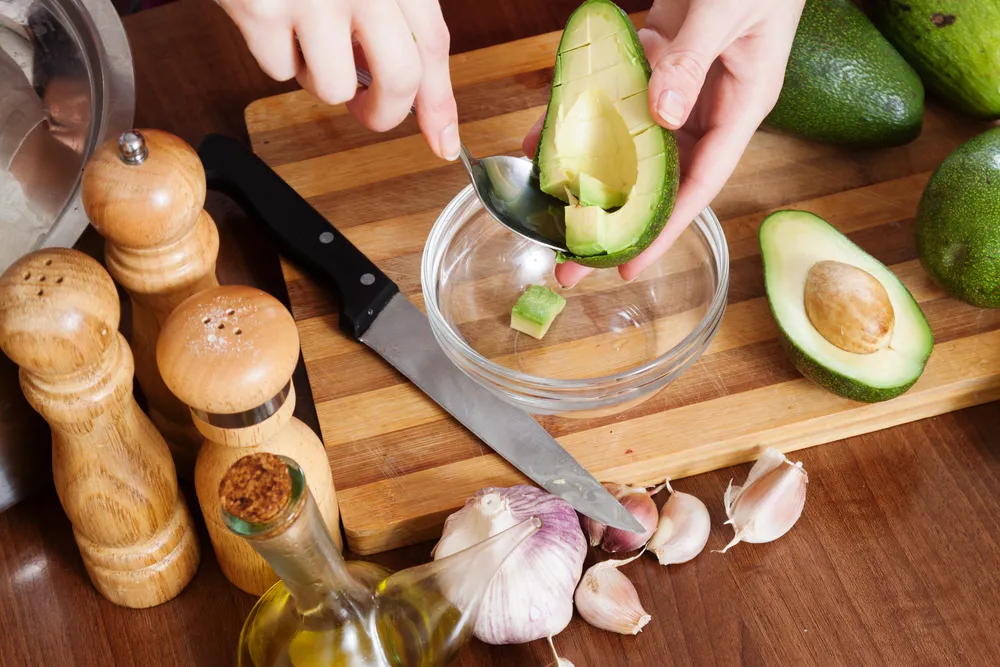 aguacate como ingrediente de kebab