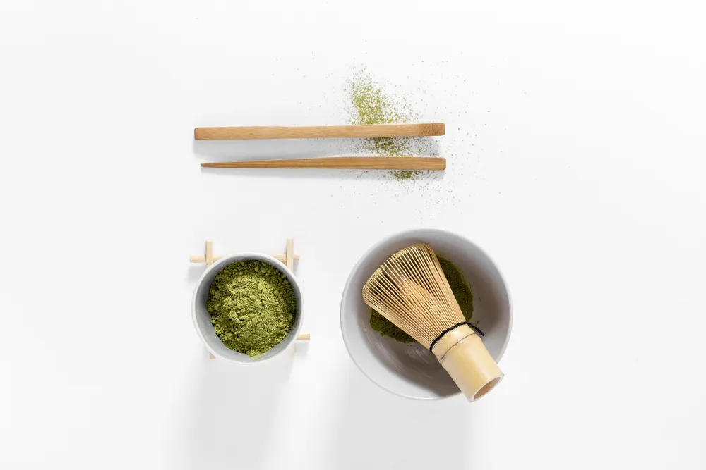 polvo de matcha