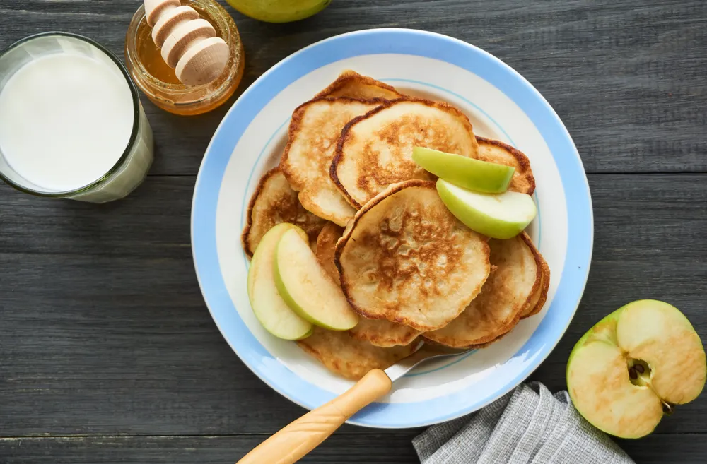 Tortitas de ricotta, un postre rápido