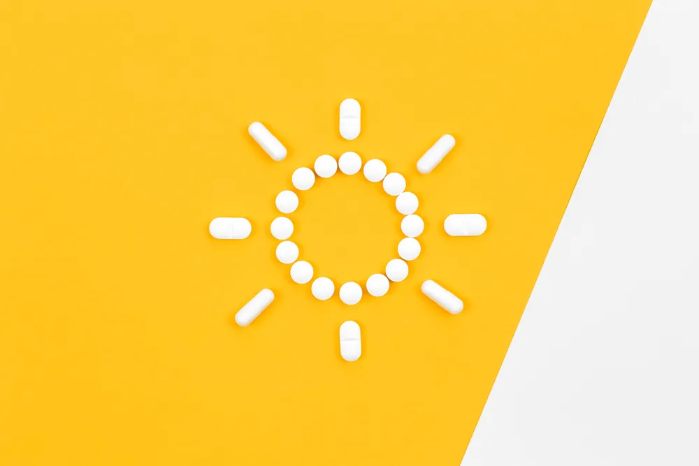 Suplementos para los síntomas de la deficiencia de vitamina D.