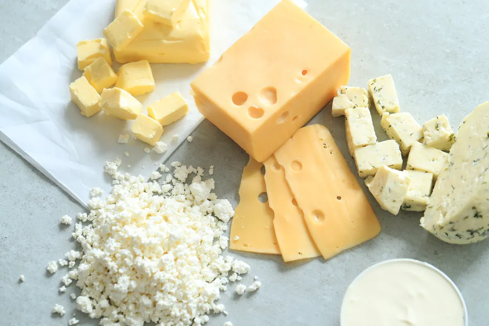 Productos lácteos en la dieta vikinga.
