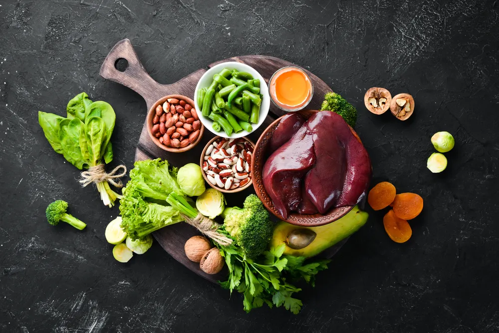 ácido fólico en los alimentos