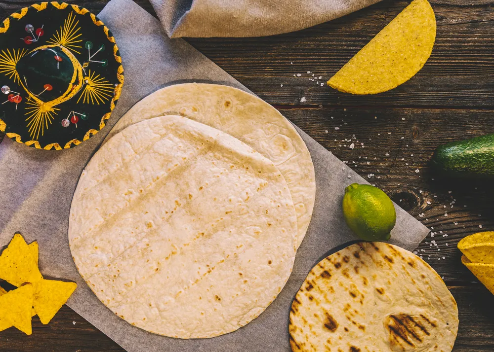tortilla para sándwiches