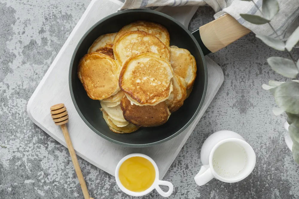 Tortitas de ricotta para una cena saludable
