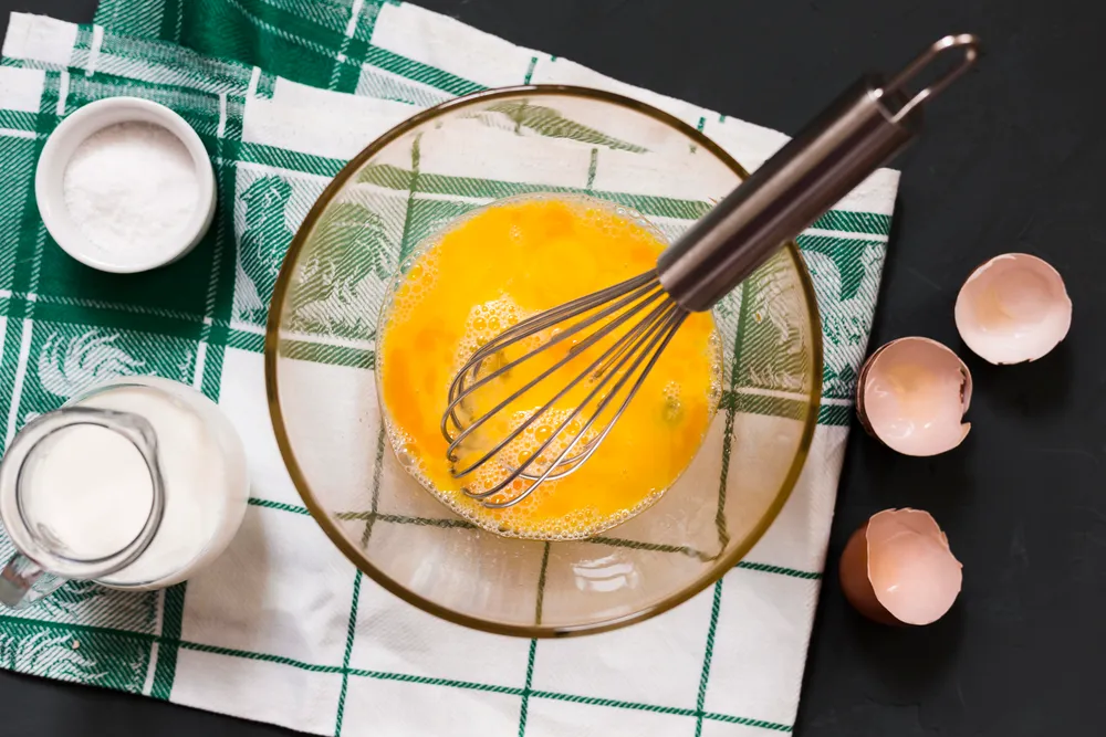 huevos para un desayuno fit