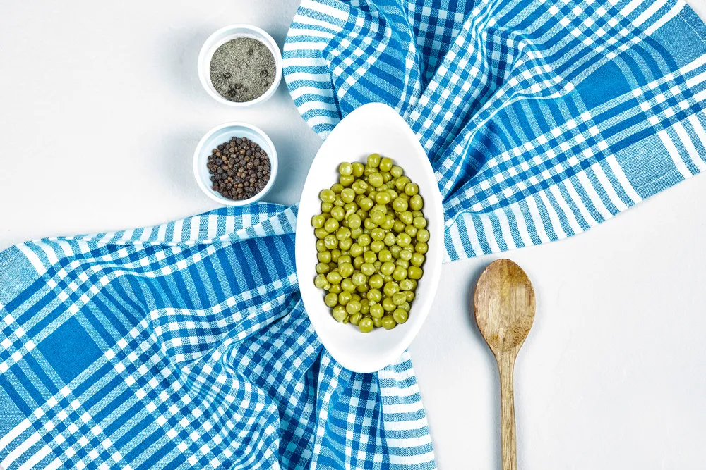 guisantes como ingrediente medicinal