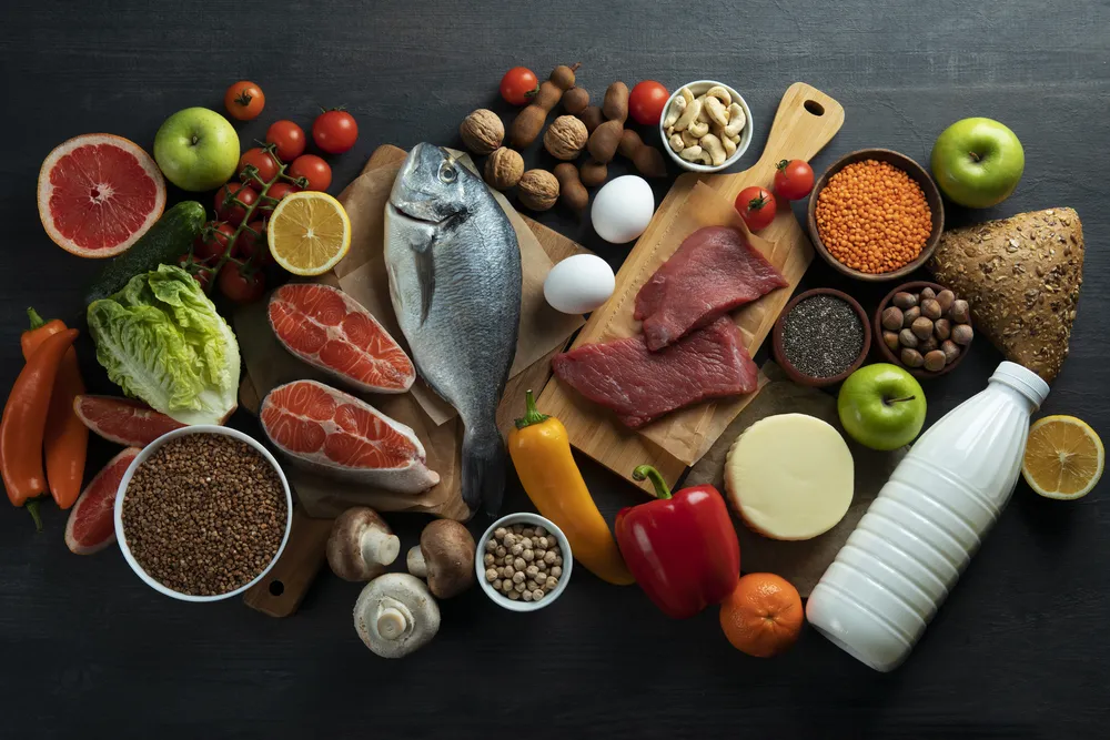 Una dieta equilibrada como condición para una alimentación saludable.